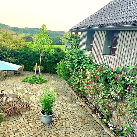 Kleines Haus Mitten In Der Natur Mit Eigener Terrasse Und Sonnenbalkon Halver 외부 사진