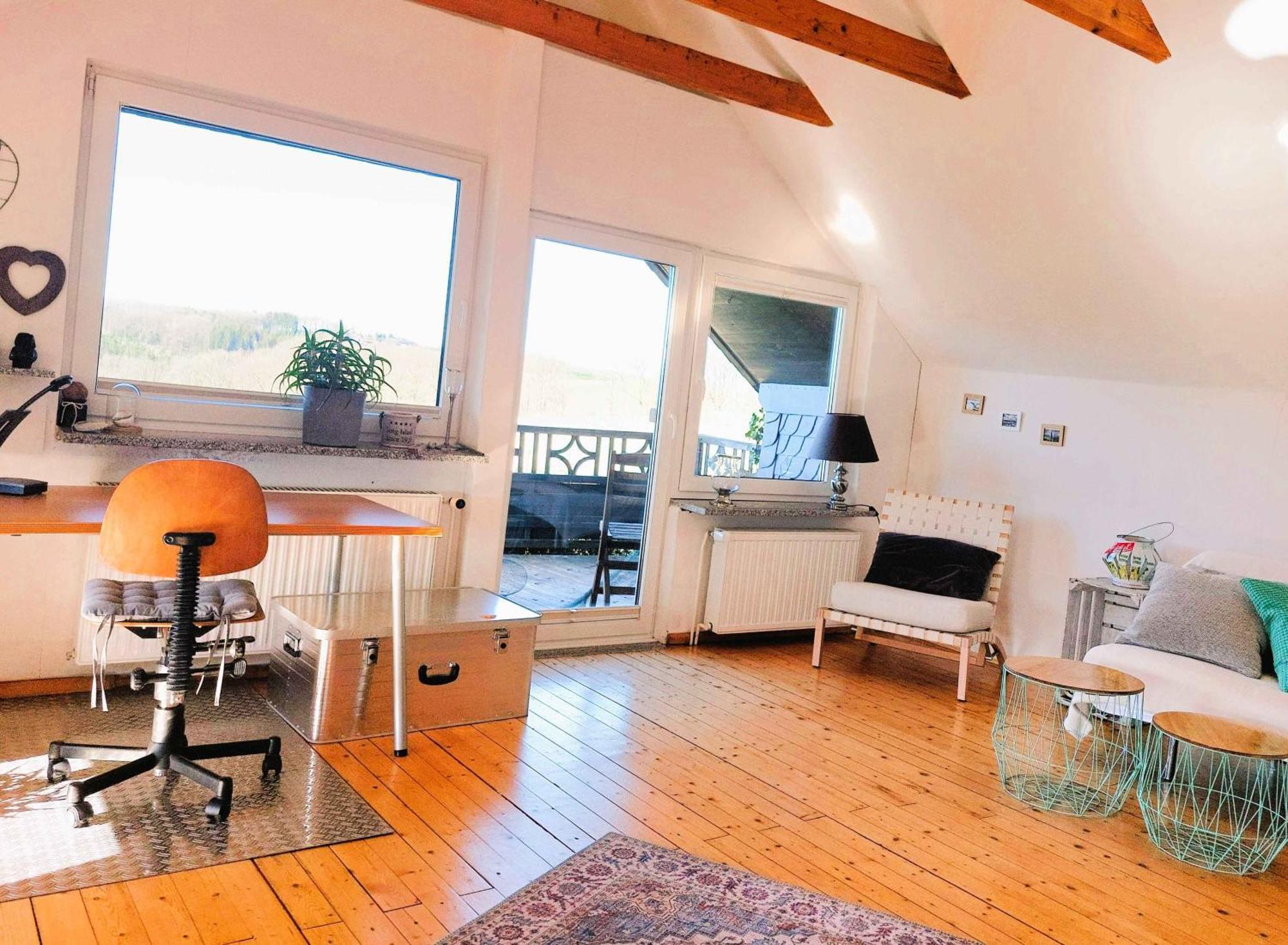 Kleines Haus Mitten In Der Natur Mit Eigener Terrasse Und Sonnenbalkon Halver 외부 사진