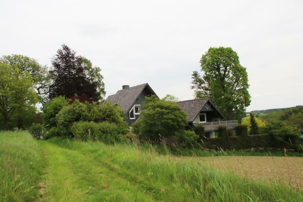 Kleines Haus Mitten In Der Natur Mit Eigener Terrasse Und Sonnenbalkon Halver 외부 사진