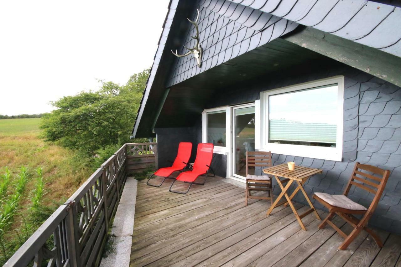 Kleines Haus Mitten In Der Natur Mit Eigener Terrasse Und Sonnenbalkon Halver 외부 사진